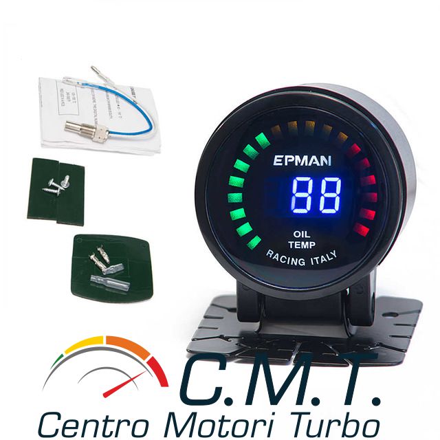 Temperatura Olio Digital da 52mm con Sensore