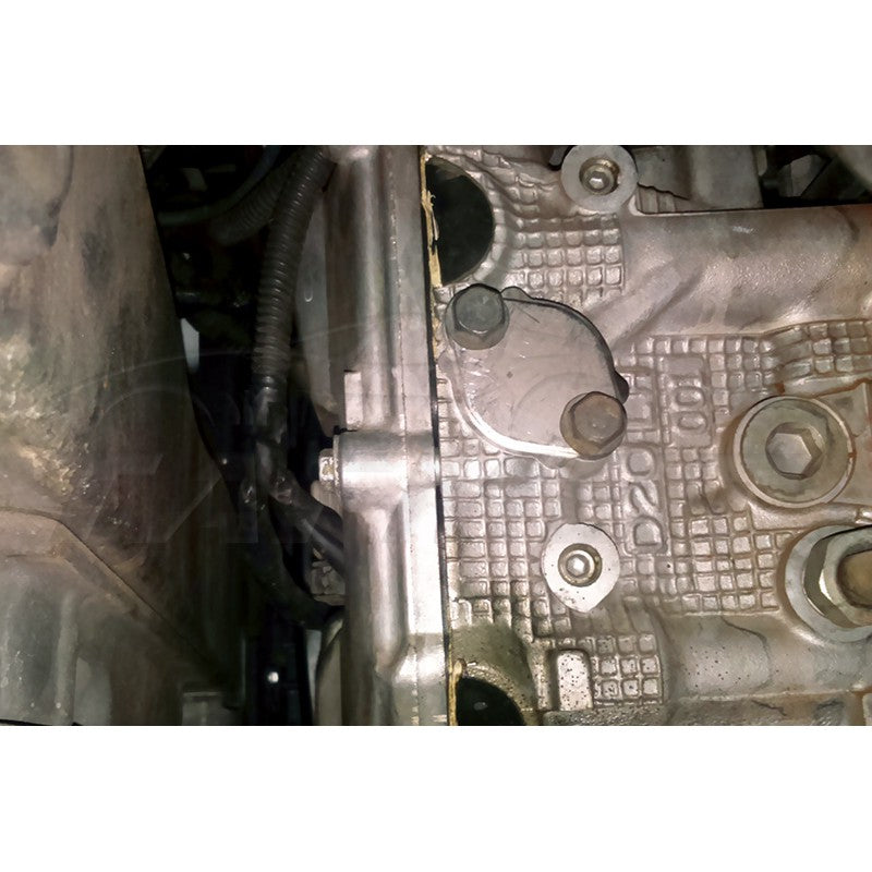 PIASTRA DI CHIUSURA ELIMINA POMPA ARIA DA 4 MM CON GUARNIZIONI PER MOTORI A BENZINA SUBARU
