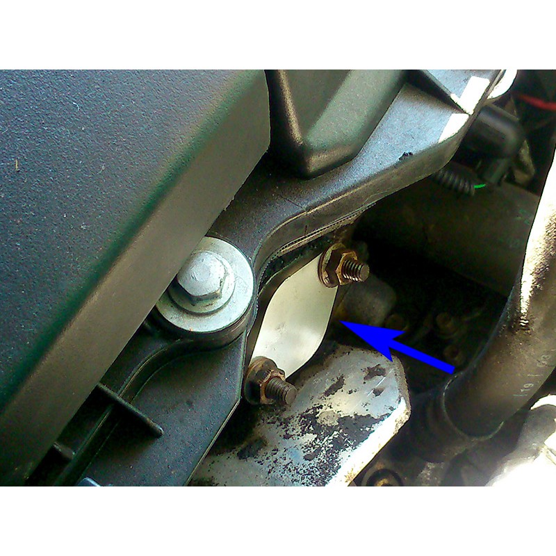 PIASTRA DI CHIUSURA POMPA ARIA SECONDARIA CON GUARNIZIONE PER MOTORI BMW M52 M54
