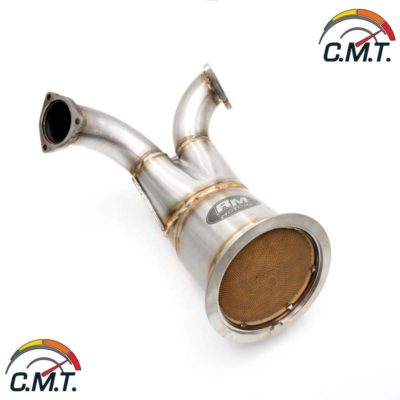 Downpipe AUDI S4 B9, S5 8W6 con catalizzatore