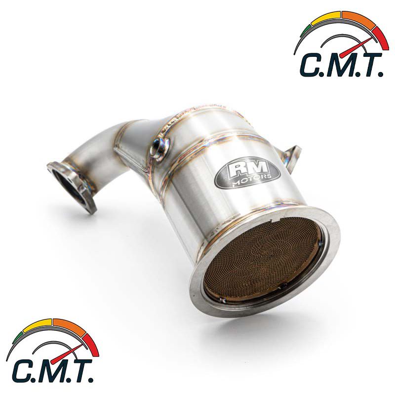 Downpipe AUDI S4 B9, S5 8W6 con catalizzatore