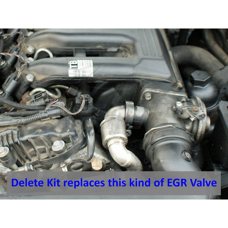Kit di rimozione e eliminazione EGR, piastra di bypass per BMW con motori 3.0 D M57N