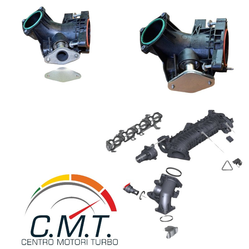 KIT DI ELIMINAZIONE VALVOLA EGR E RADIATORE PER MOTORI DIESEL BMW N47N N47S1 2.0