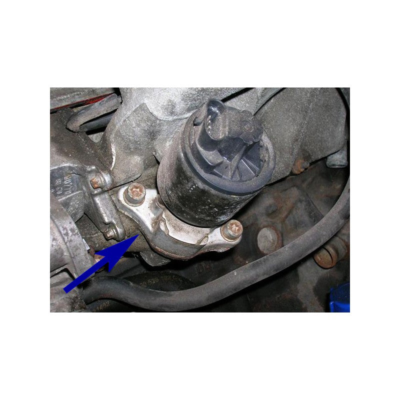 Piastra di chiusura della valvola EGR con guarnizione per Opel Vauxhall con motori a benzina con connettore EGR verticale