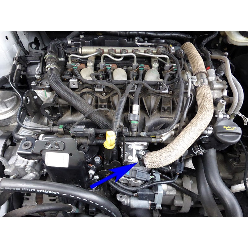 PIASTRA DI CHIUSURA VALVOLA EGR PER CITROEN PEUGEOT FORD FIAT LANCIA LAND ROVER CON MOTORI DW12BTED4 2.2 HDI TDCI JTD