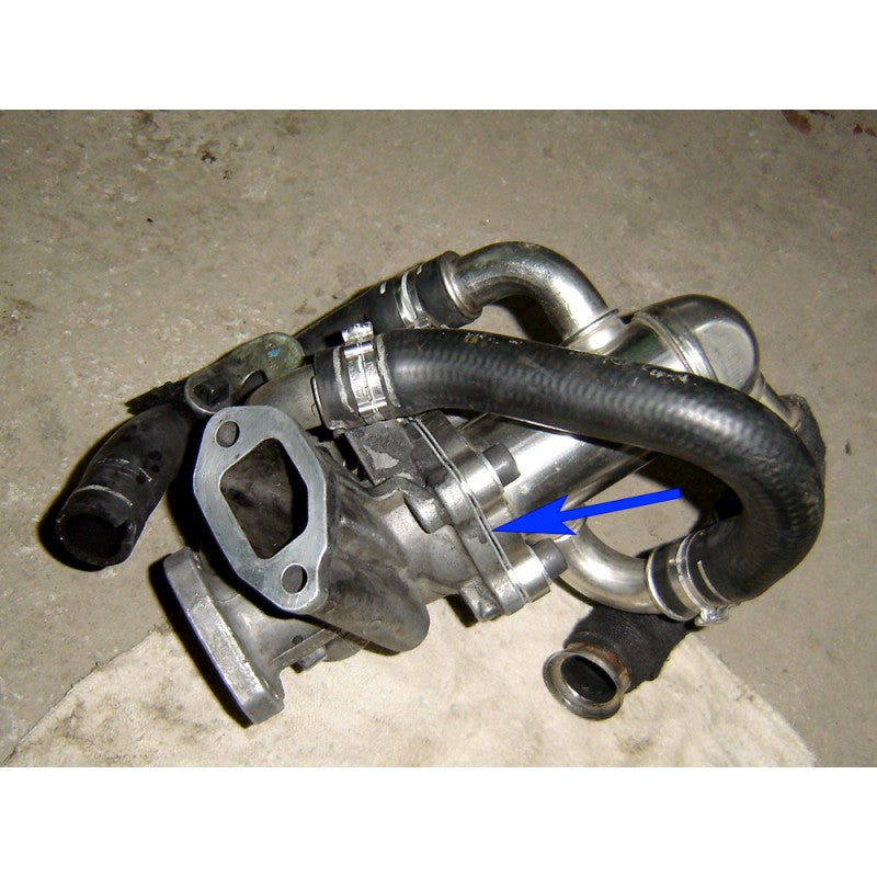 PIASTRA DI CHIUSURA VALVOLA EGR CON GUARNIZIONI PER MOTORI FIAT ALFA ROMEO LANCIA OPEL VAUXHALL 1.3 JTDM CDTI
