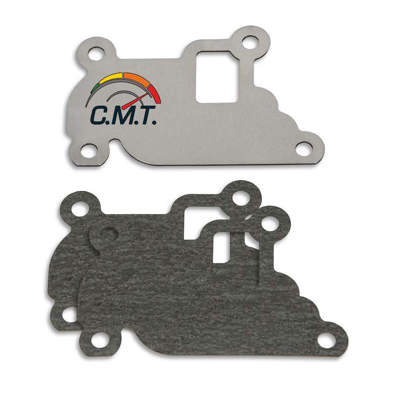PIASTRA CHIUSURA VALVOLA EGR CON GUARNIZIONI PER MOTORI BENZINA OPEL 1.0 12V, 1.2 1.4 16V
