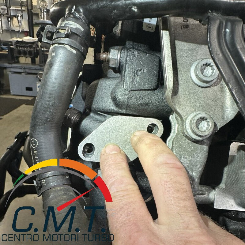 Kit plăci metalice EGR de 4 mm cu garnituri pentru motoarele diesel 2.0 TDI - VW și MAN