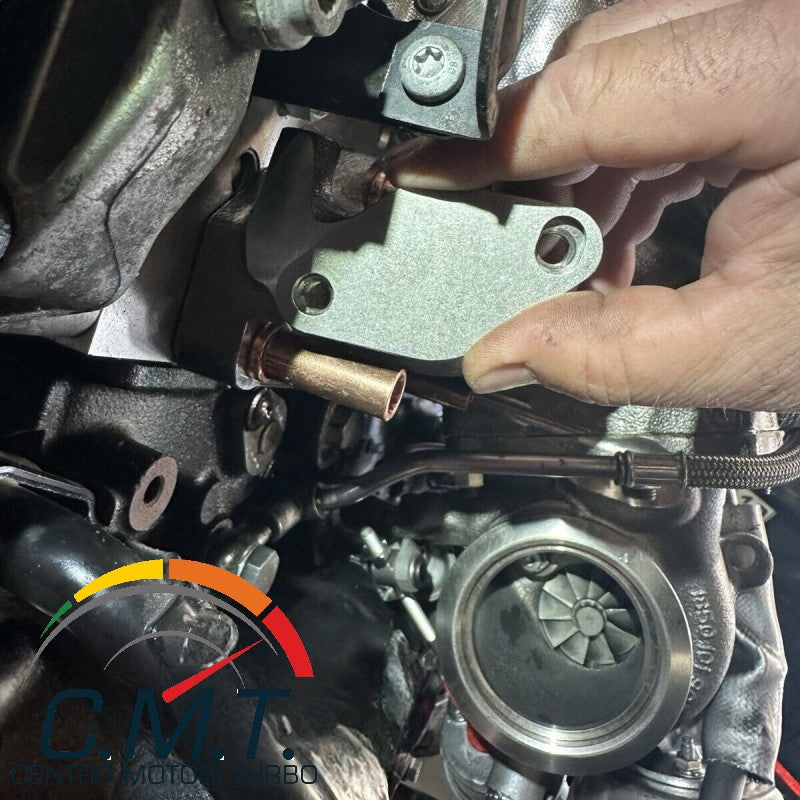 Kit plăci metalice EGR de 4 mm cu garnituri pentru motoarele diesel 2.0 TDI - VW și MAN