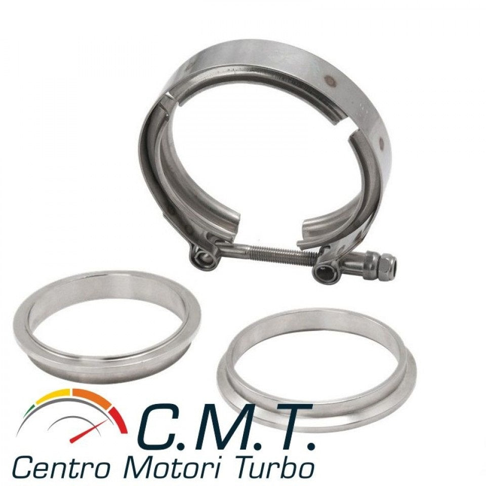 Kit V-Band con Fascetta e flange da 70mm (2.75")