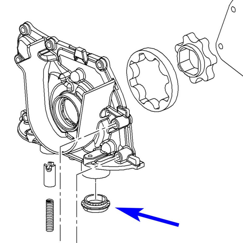 Tubo di aspirazione pompa olio Guarnizione in alluminio Viton per Vauxhall Opel Insignia Zafira Astra Cascada 2.0 CDTI Suzuki Sx4 Saab 9-5 2.0 TTid