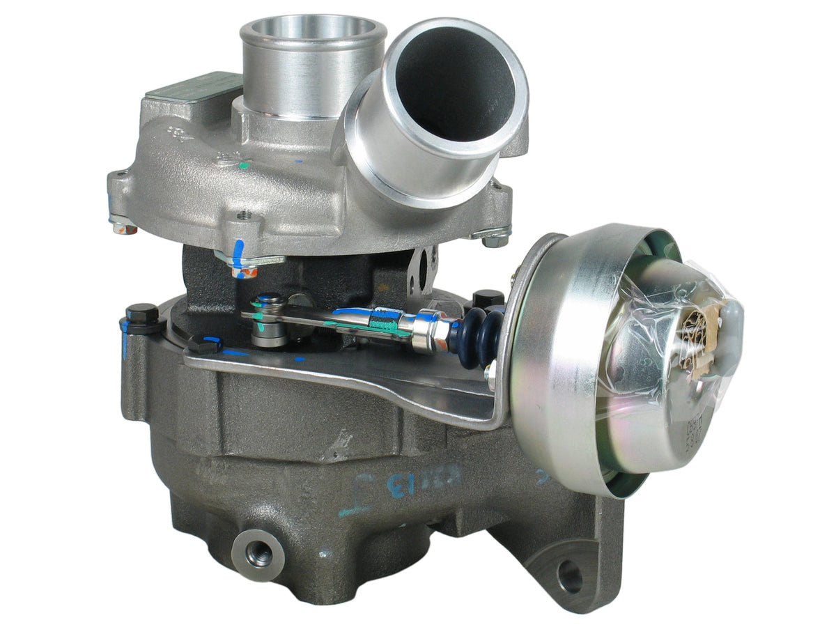 IHI VT17 / 1515A222 — foto di catalogo del turbo originale di base, attuatore e uscita compressore; non documenta le maggiorazioni CMT