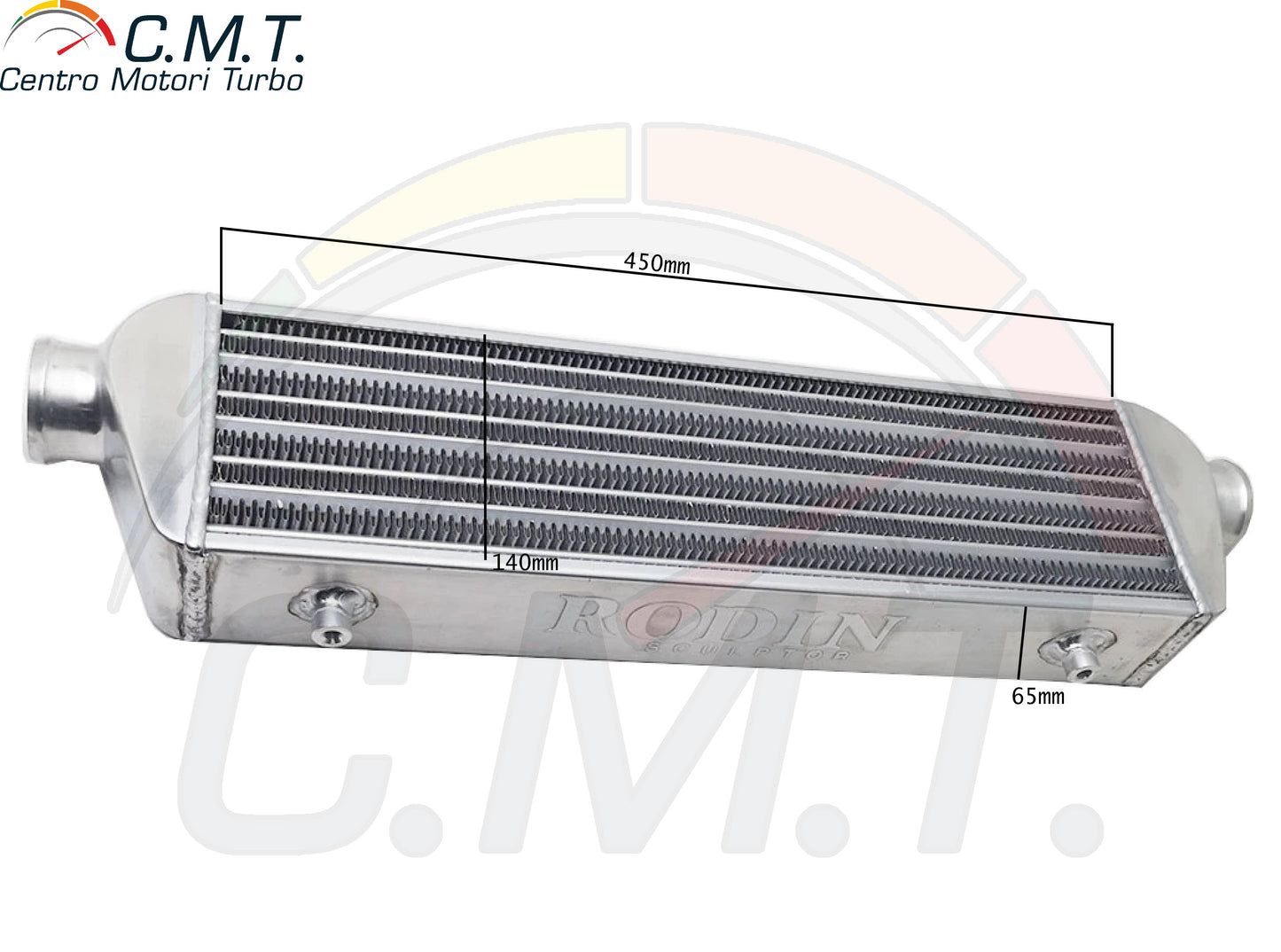 Intercooler universale 4 lt (450x140x65mm)