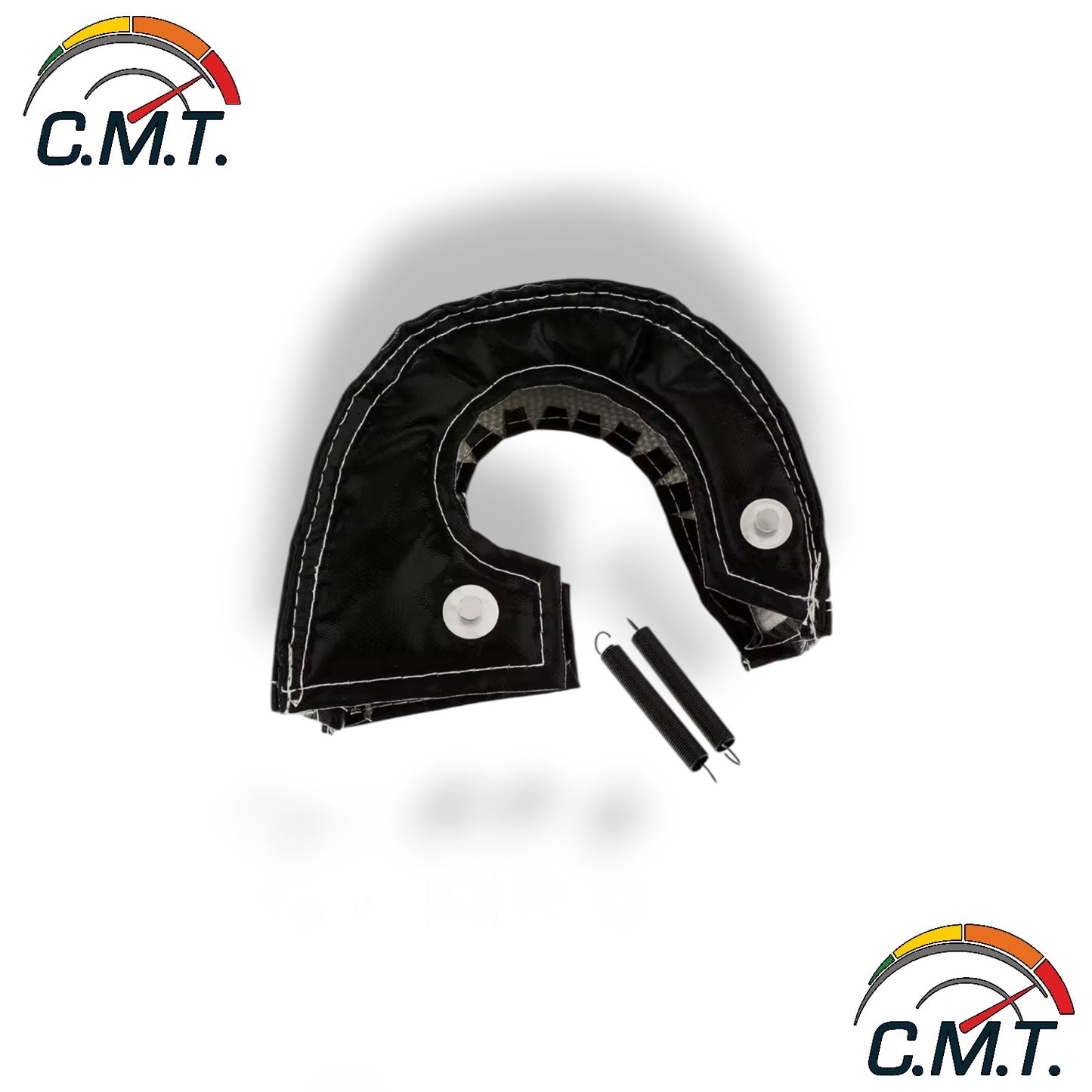 Copertura per collettori di scarico in fibra di titanio