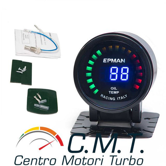Temperatura Olio Digital da 52mm con Sensore