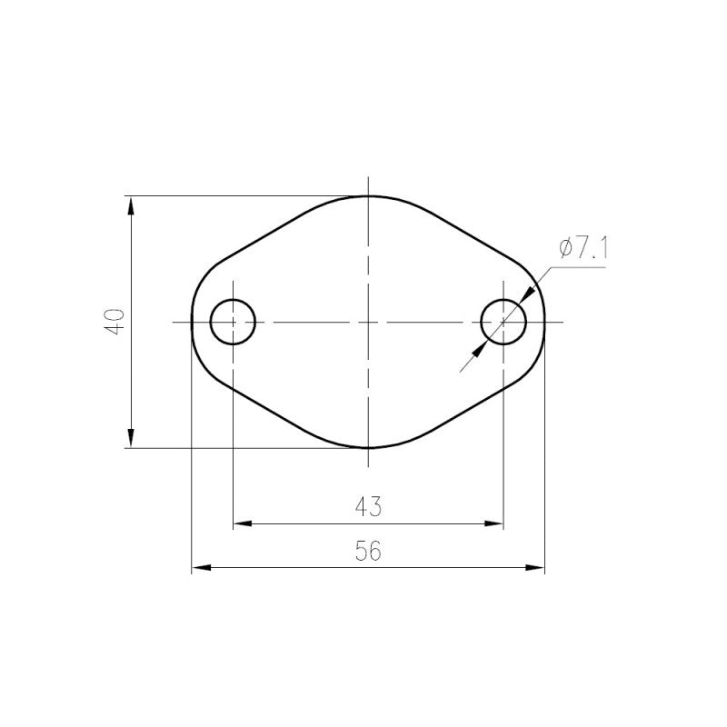 4 mm EGR Valve Blanking Plate con Guarnizioni per Motori Peugeot, Citroen, Fiat HDI 2.0 8V