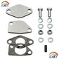 Piastre di chiusura valvola EGR da 4 mm con guarnizioni per Mitsubishi Ford Alfa Romeo Fiat con motori Diesel 2.5 2.8
