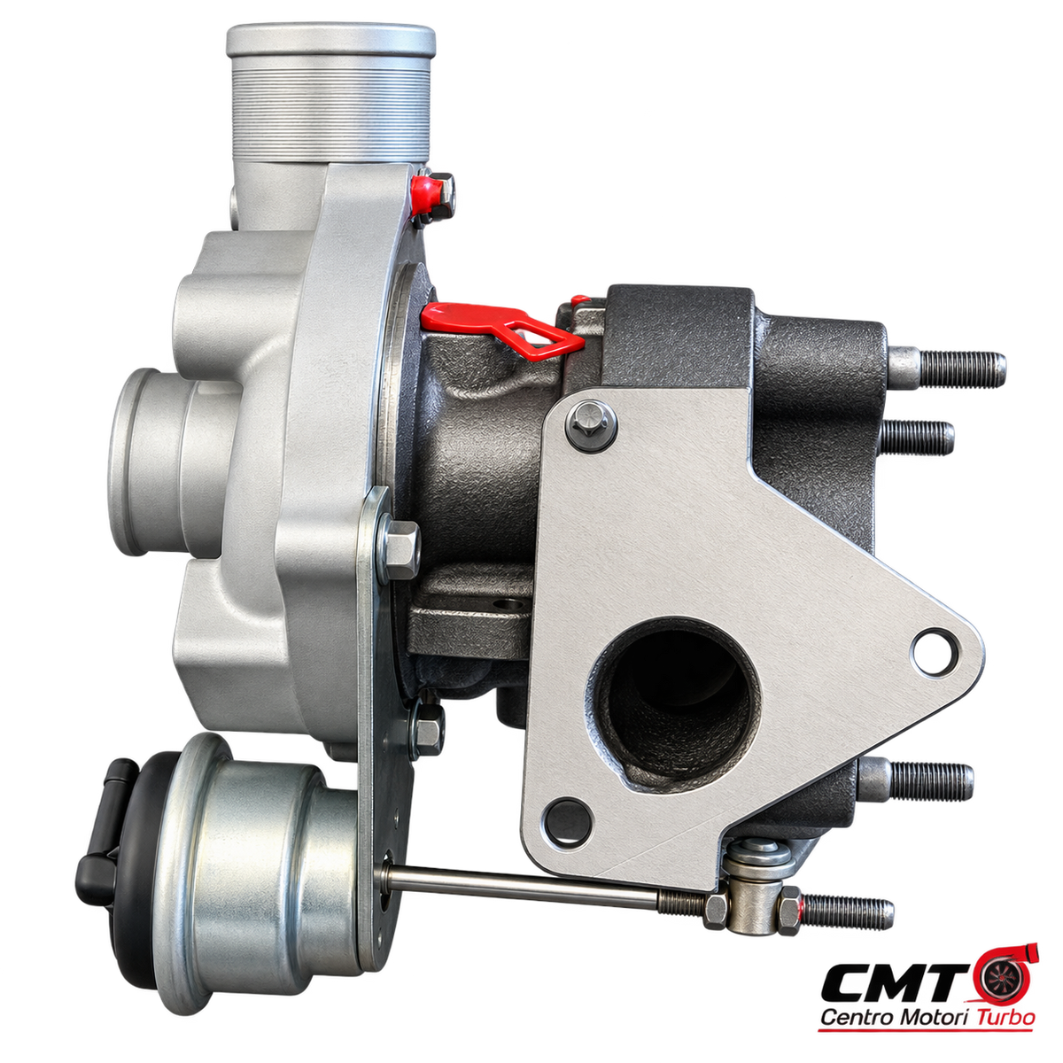 Turbina maggiorata KKK KP35 54359700008 Suzuki Jimny - vista flangia