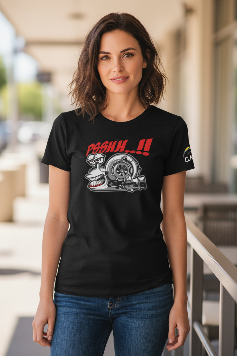 C.M.T Camiseta con caracol de succión