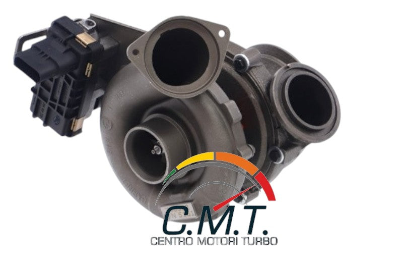 Turbocompressore Revisionato Garrett 758352 per BMW 3.0d M57 D30 (306D ...