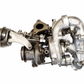 Gruppo biturbo BORGWARNER 10009700167 – vista 3. Immagine illustrativa ritoccata da fotografia; non documenta una lavorazione CMT.