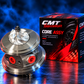 Core Assy CMT-CA-00001-B per turbo VW 04L253019A — Billet MFS, vista laterale con confezione CMT Turbocharger; immagine ambientata illustrativa