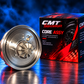 Core Assy CMT-CA-00001-B per turbo VW 04L253019A — Billet MFS, vista lato turbina con confezione CMT Turbocharger; immagine ambientata illustrativa