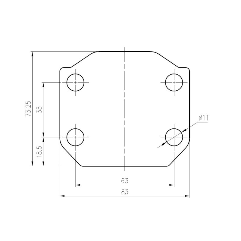 Piastra di chiusura EGR per Mitsubishi Pajero Shogun 3.2 DI-D 2000-2006 V68 V78