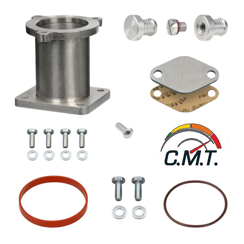 Kit di rimozione e eliminazione EGR, piastra di chiusura per BMW con motori 2.0 2.5 3.0 D M47N2 M57N2