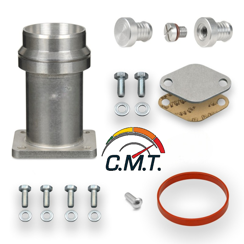 Kit di rimozione e eliminazione EGR, piastra di bypass per BMW con motori 3.0 D M57N