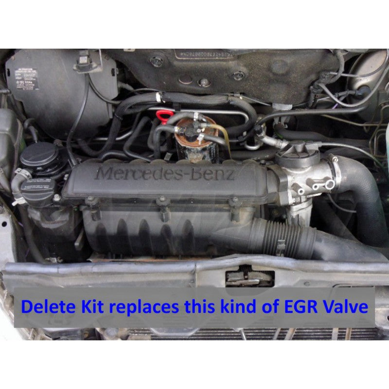 Kit di rimozione e eliminazione EGR Bypass per Mercedes Classe A W168 Vaneo W414 1.7 CDI