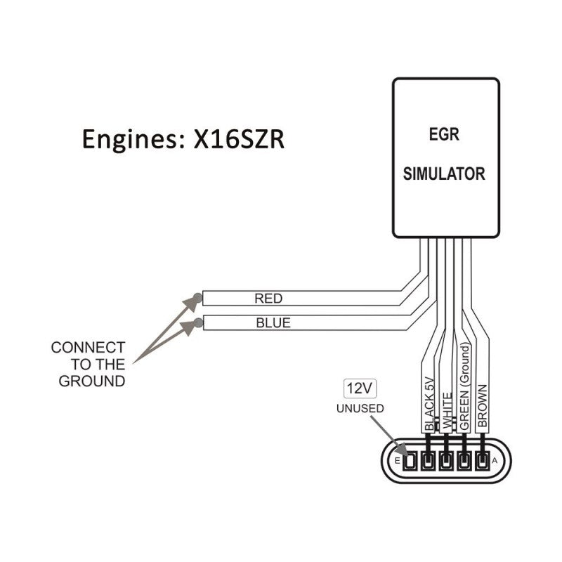 Simulatore EGR con piastra di chiusura per motori a benzina Opel Vauxhall 1.4 1.6 16V