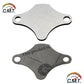 Piastra di chiusura della valvola EGR con guarnizione per Opel Vauxhall con motori a benzina con connettore EGR verticale