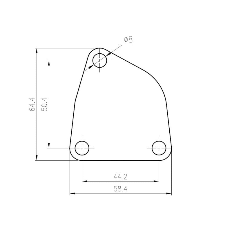 Piastra di chiusura della valvola EGR con guarnizione per Opel Vauxhall Renault Volvo con motori 1.9 dCi dTi