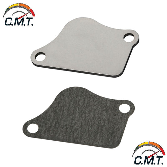 Piastra di chiusura della valvola EGR con guarnizione per Opel Vauxhall con motori 2.2 16V Z22SE