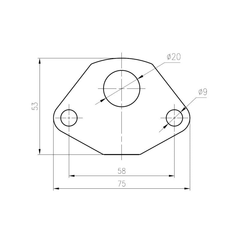 Piastra di chiusura della valvola EGR con guarnizioni per Daewoo con motori 1.5 1.6 2.0 16V