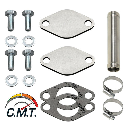 Piastra di chiusura valvola EGR con guarnizioni per Fiat Alfa Romeo Lancia Opel Saab con motori 1.9 2.4 JTD CDTI