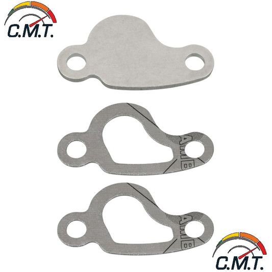 Piastra di chiusura della valvola EGR con guarnizioni per Mercedes-Benz W202 W203 W210 W211 W463 W163 W639 M112 M113