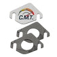 Piastra di chiusura della valvola EGR con guarnizioni per Peugeot Citroen Ford Volvo Mazda con motori 1.4 1.6 HDI TDCi CiTD