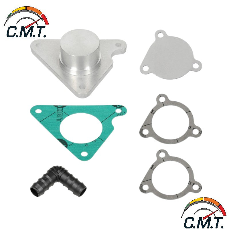 Kit di eliminazione valvola EGR con piastra di chiusura e guarnizioni per VW Audi Seat Skoda con motori 1.6 2.0 TDI CR