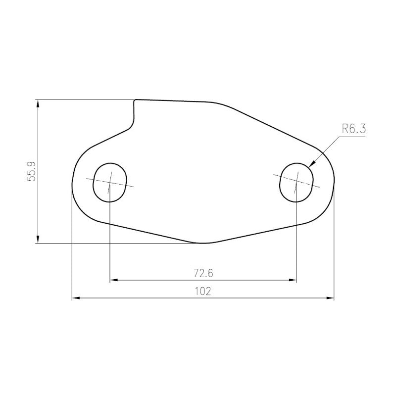 Piastra di chiusura della valvola EGR con guarnizioni per Renault Master Opel Movano con motori 2.3 dCi CDTI Biturbo