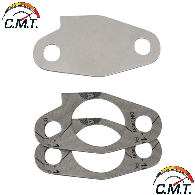 Piastra di chiusura della valvola EGR con guarnizioni per Renault Master Opel Movano con motori 2.3 dCi CDTI Biturbo