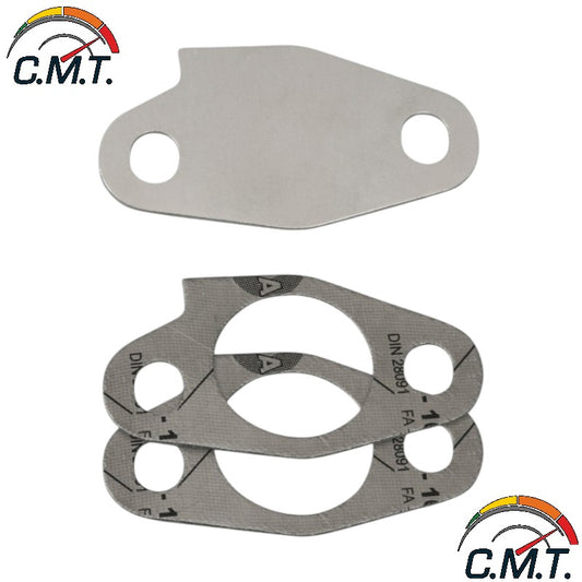 Piastra di chiusura della valvola EGR con guarnizioni per Renault Master Opel Movano con motori 2.3 dCi CDTI Biturbo