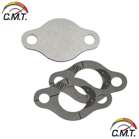 Piastra di chiusura della valvola EGR con guarnizioni per motori Toyota 2.0 2.2 D4D
