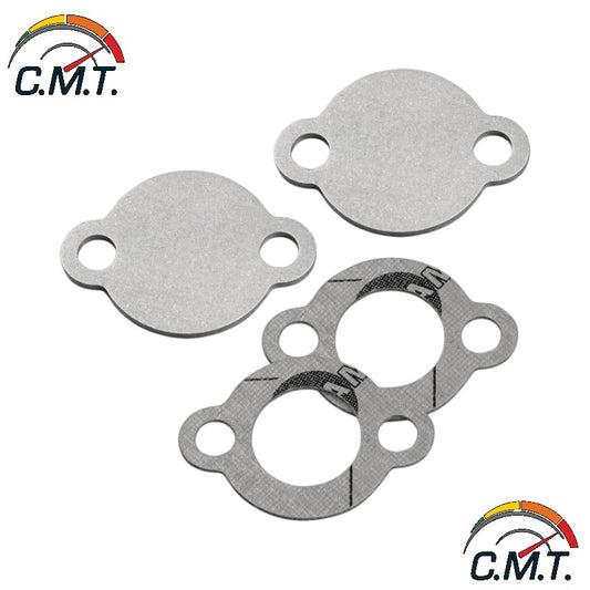 Piastra di chiusura della valvola EGR con guarnizioni per motori Volkswagen Transporter T5 2.0 BiTDI CFCA