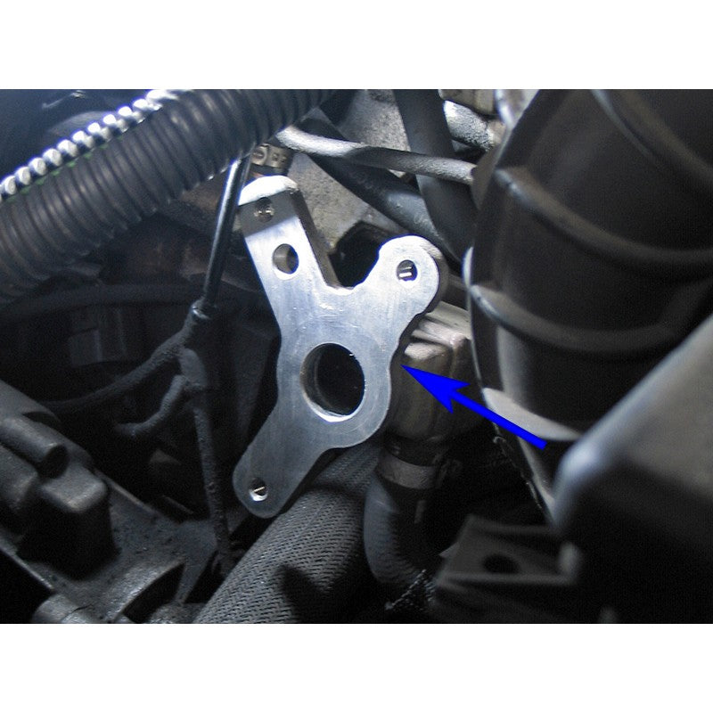 Piastra di chiusura della valvola EGR con guarnizioni per motori Volvo D5 2.4 Diesel