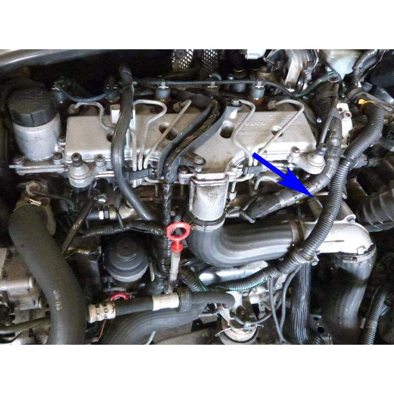 Piastra di chiusura della valvola EGR con guarnizioni per motori Volvo D5 2.4 Diesel