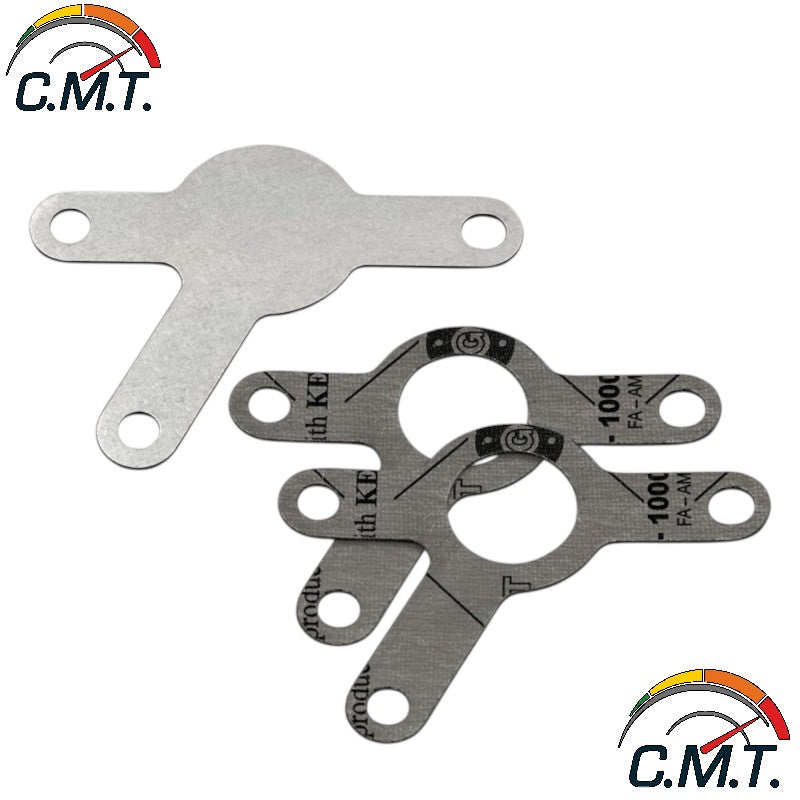 Piastra di chiusura della valvola EGR con guarnizioni per motori Volvo D5 2.4 Diesel