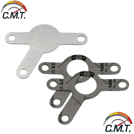 Piastra di chiusura della valvola EGR con guarnizioni per motori Volvo D5 2.4 Diesel