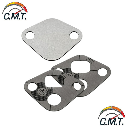 Piastra di chiusura della valvola EGR con guarnizioni per VW Audi Skoda Seat con motori a benzina 1.6 2.0